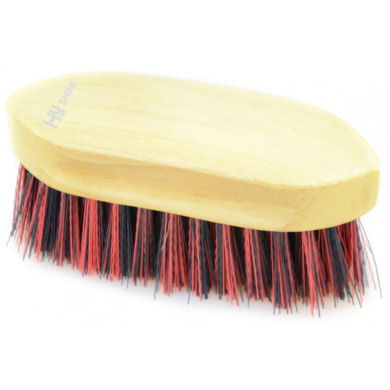 HySHINE Natural Wooden Body Brush Small