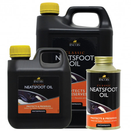 Lincoln Classic Neatsfoot Oil- Olej do skóry, woodoporny